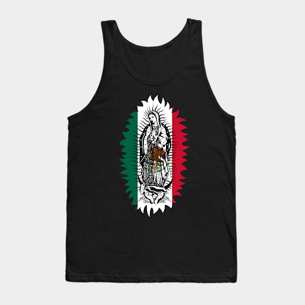 VIRGEN DE GUADALUPE - Mexico 2.0 Tank Top by LILNAYSHUNZ